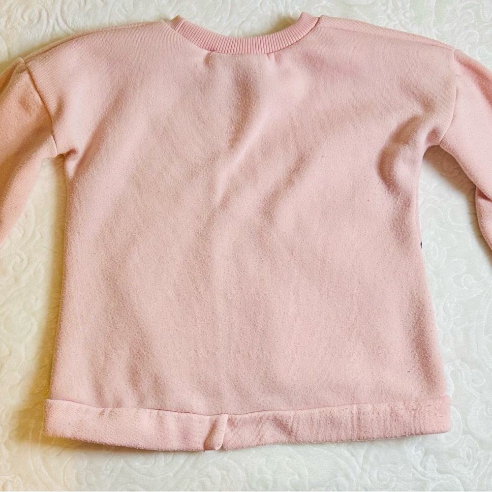 Pink Grogu (Baby Yoda) Sweatshirt (size 5T) from Star Wars Disney - Picture 4 of 7